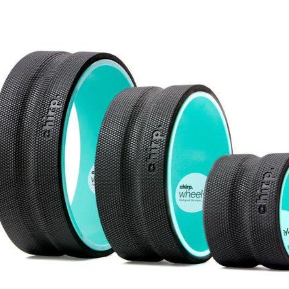 Chirp Wheels Bundle of 3 Back Neck Muscle Relief Traction Storage Travel Bag